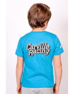 Футболка детская голубая 2020 Carville racing