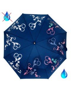 Зонт женский 210615 синий Flioraj