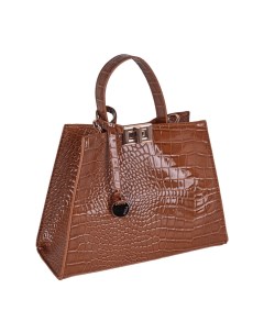 Женская сумка r 20095 коричневая Pola