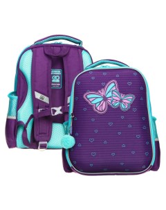 Рюкзак каркасный 165 Butterflies 5598950 фиолетовый Gopack