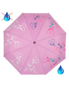 Зонт женский 100616 розовый Flioraj