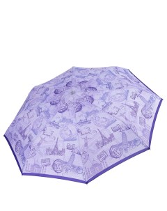 Зонт облегченный женский L 18102 2 сиреневый Fabretti