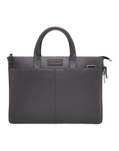 Кожаная деловая сумка для ноутбука 92900 Bolton Grey Black Lakestone
