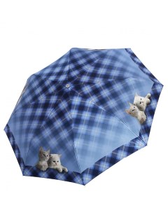 Зонт облегченный UFLS0007 8 синий Fabretti