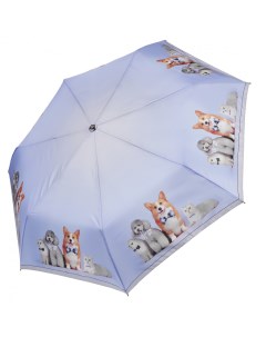Зонт женский P 20203 8 серенвый Fabretti
