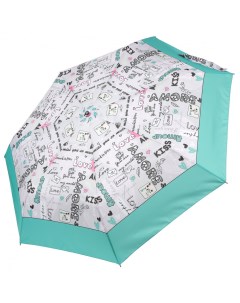 Зонт женский P 20199 11 бирюзовый Fabretti