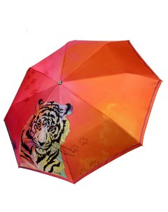Зонт облегченный женский L 20269 6 розовый оранжевый Fabretti