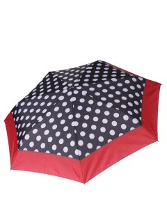 Зонт женский P 18105 4 черный красный Fabretti
