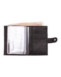 Бумажник водителя портмоне 10300 BLF черный Lakestone