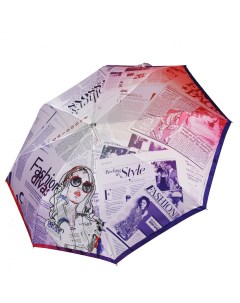 Зонт облегченный L 20272 4 серый Fabretti