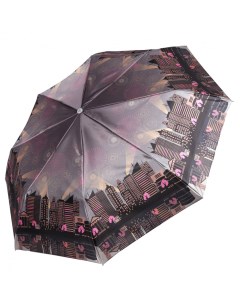 Зонт облегченный UFLS0018 12 коричневый Fabretti