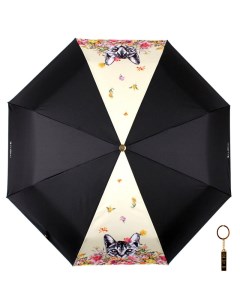 Зонт женский 16083 FJ черный Flioraj