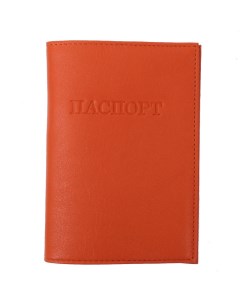 Обложка для паспорта 40050120 O01 оранжевая Flioraj
