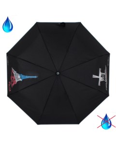 Зонт женский 100804 черный Flioraj