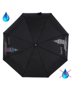 Зонт женский 100802 черный Flioraj