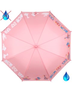 Зонт детский 051212 бледно розовый Flioraj