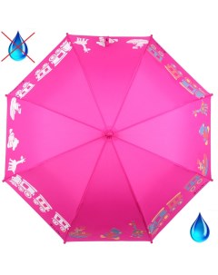 Зонт детский 051210 розовый Flioraj