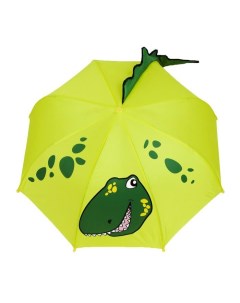 Зонт детский Динозавр 3744242 зеленая No name