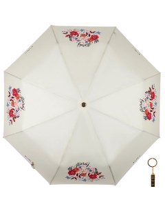 Зонт женский 16095 бежевый Flioraj