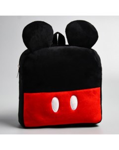 Рюкзак плюшевый Mickey Style 4688787 черный Disney