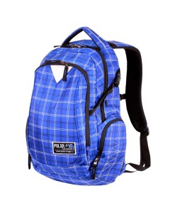 Школьный рюкзак П1572 синий Polar