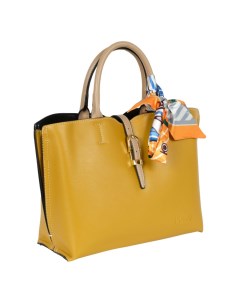 Женская сумка 0813F желтая Pola