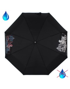 Зонт женский 210803 черный Flioraj