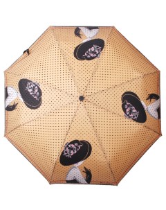 Зонт женский 22004 FJ желтый Flioraj