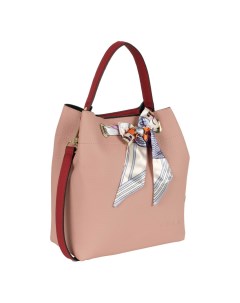 Женская сумка 8629 бледно розовая Pola