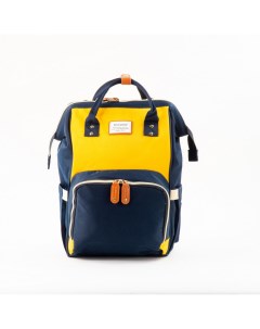 Рюкзак для мам 0545 сине жёлтый Picano