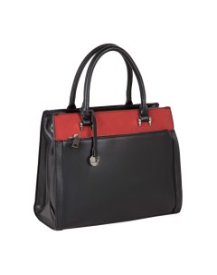 Женская сумка 81017 черный красный Pola