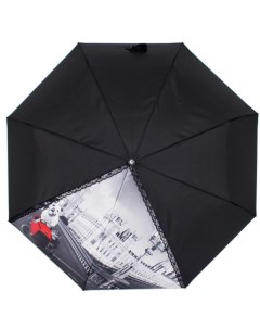 Зонт женский 20103 черный Flioraj