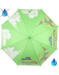 Зонт детский 051206 зеленый Flioraj