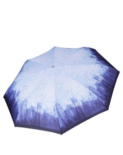 Зонт суперавтомат женский L 18119 6 голубой Fabretti