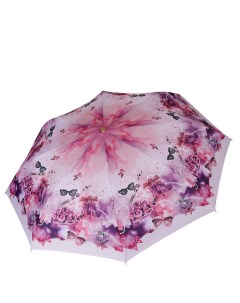 Зонт суперавтомат женский L 18120 4 розовый Fabretti