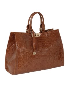 Женская сумка 20169 коричневая Pola