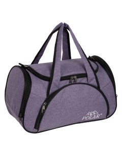 Спортивная сумка П9013 серо фиолетовая Polar