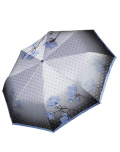 Зонт женский S 20222 3 серый Fabretti