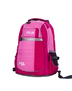 Школьный рюкзак П220 темно розовый Polar