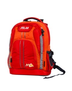 Школьный рюкзак П221 оранжевый Polar