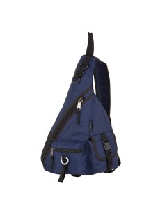 Однолямочный рюкзак П1378 синий Polar
