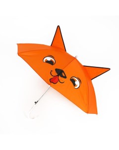 Зонт детский Лисичка с ушками 5459720 оранжевый Funny toys