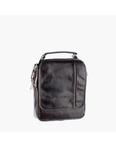 Мужская сумка планшет 1049 тёмно коричневая Maxsimo tarnavsky