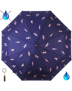Зонт женский 21041 синий Flioraj