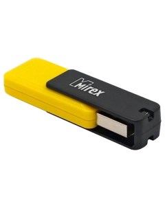 Флешка Mirex City USB 2 0 13600 FMUCYL64 64Gb Желтая