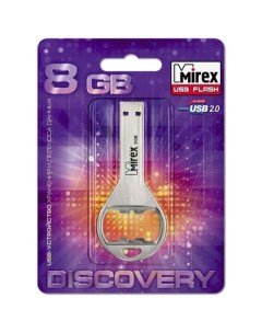 Флешка Mirex Bottle Opener USB 2 0 13600 DVRBOP08 8Gb Серебристая