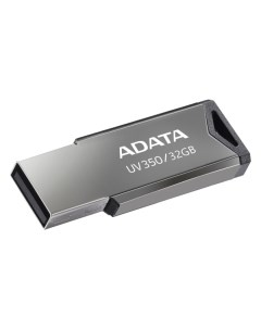 Флешка Adata UV350 USB 3 1 AUV350 32G RBK 32Gb Серебристая
