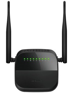 Роутер Wi Fi D Link Роутер беспроводной DSL 2750U Черный D-link