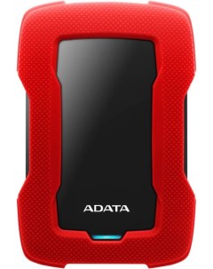 Внешний жесткий диск HDD Adata Внешний жесткий диск A Data DashDrive Durable HD330 1Тб Красный