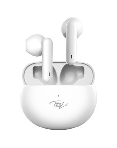 Bluetooth наушники с микрофоном Itel Earbuds T1 Neo ITL T1 WH White